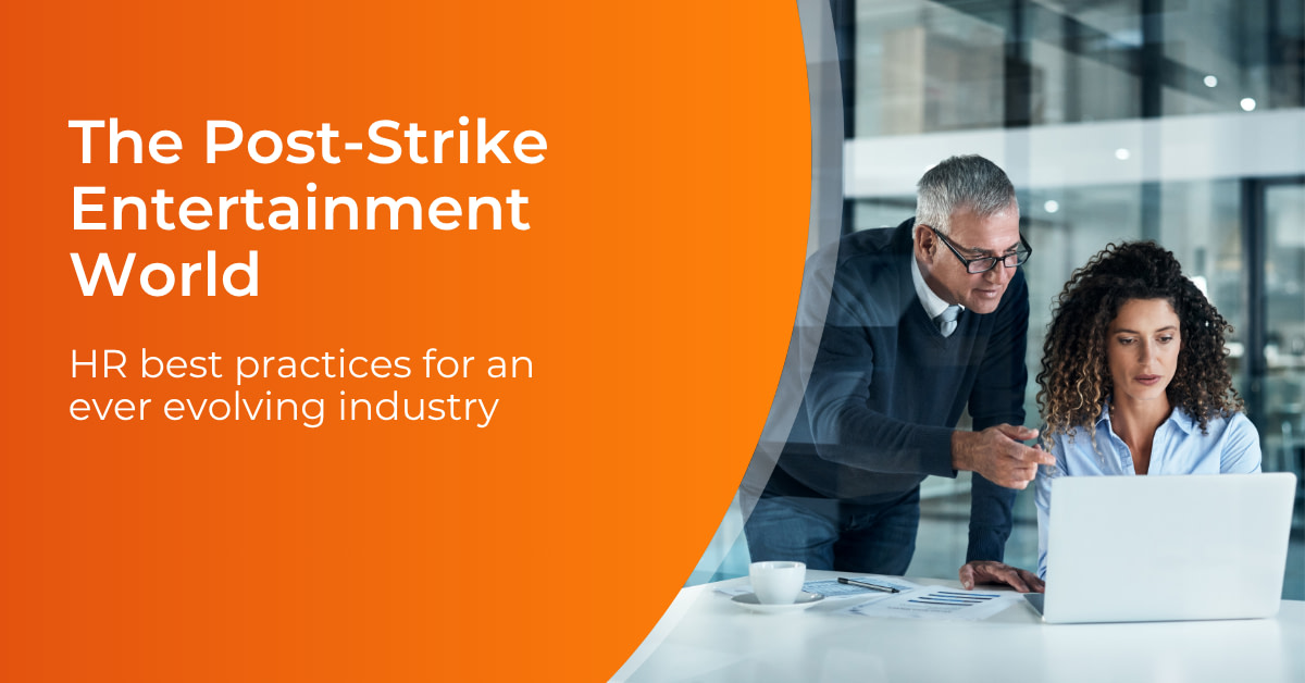 entertainment team coordinating hr best practices in response to SAG strike