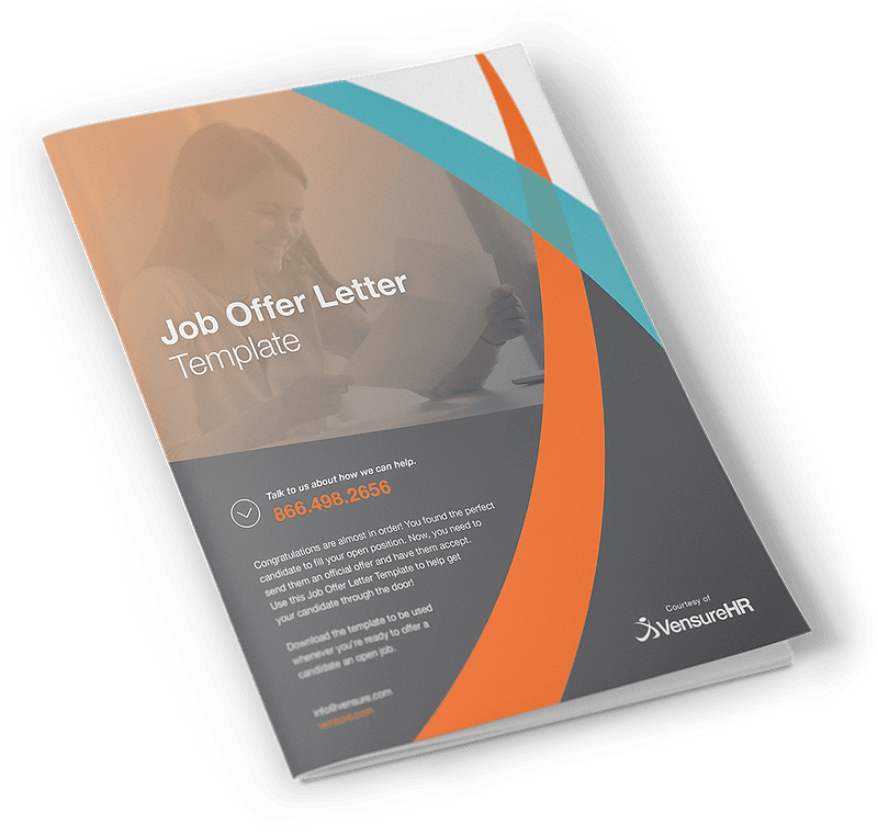 Job Offer Letter Template | VensureHR