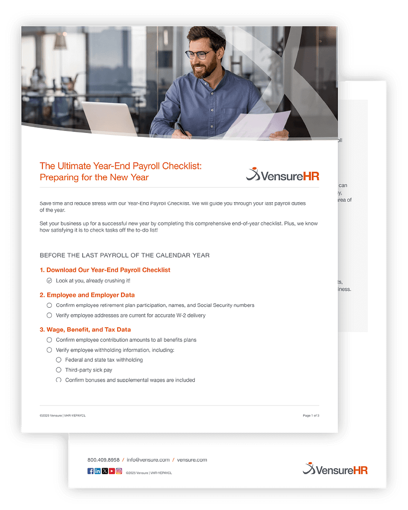 Year-End Payroll Checklist