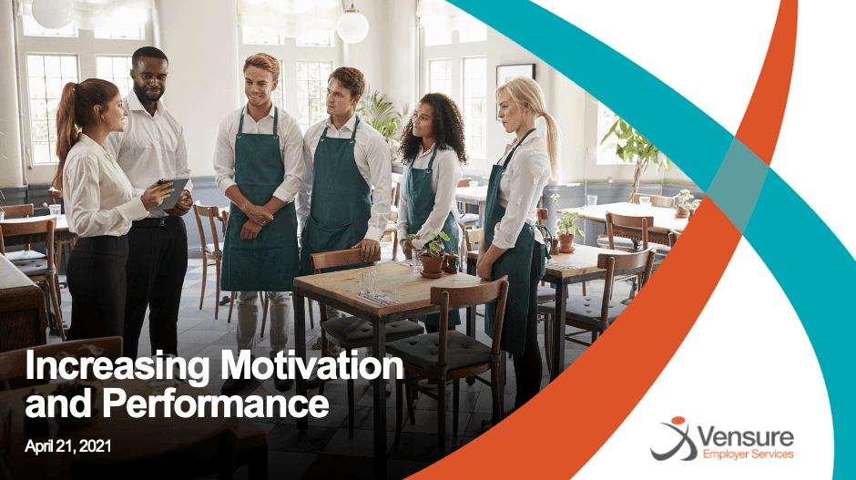 Increasing Motivation and Performance Cover