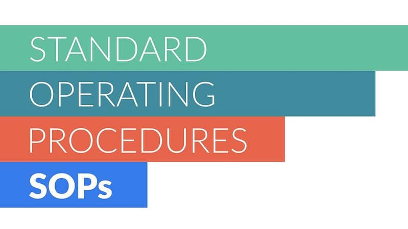 Writing Standard Operating Procedures (SOPs)
