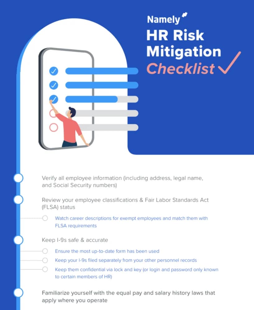 The HR Risk Mitigation Checklist - Namely