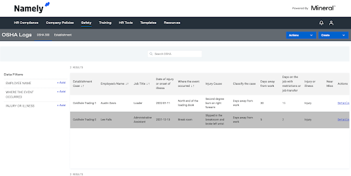 Mineral-Namely’s HR Compliance Solution1