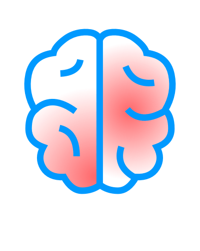 A graphic for a brain