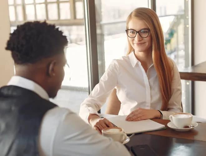 An Interview with two people