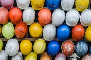 Safety hats of all colors