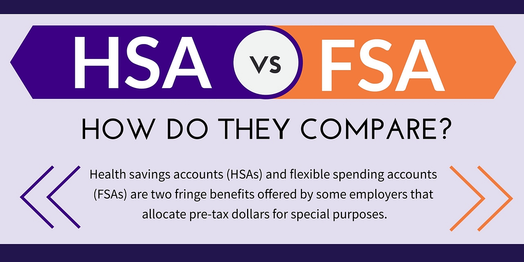 Infographic] Differences Between HSA vs Healthcare FSA