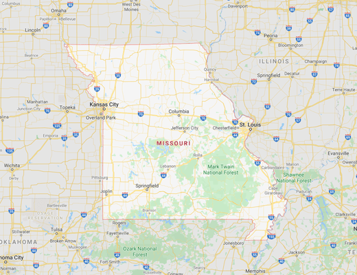 Missouri map