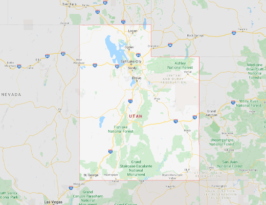 Utah map