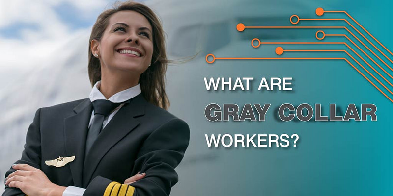 What are gray collar workers?