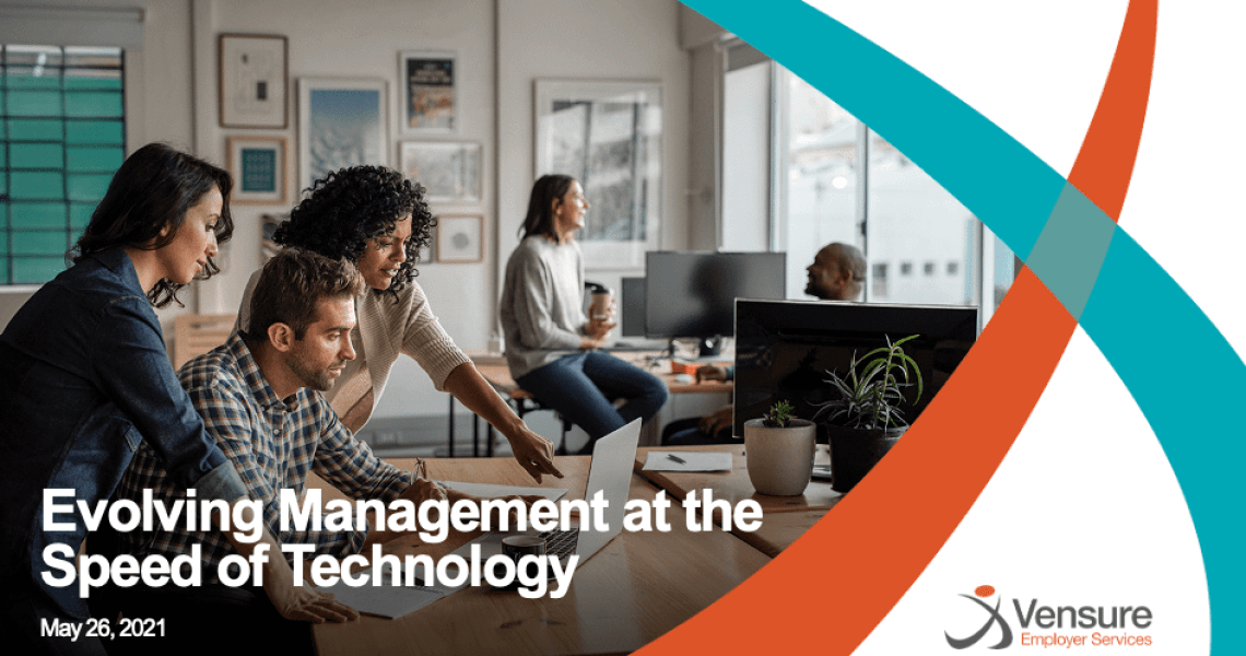 Evolving Management at the Speed of Technology