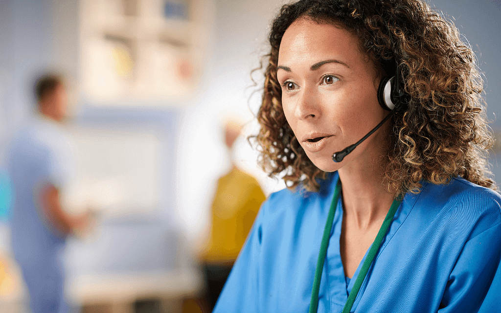 Professional in the pharmaceutical sector working remotely with outsourced admin support teams