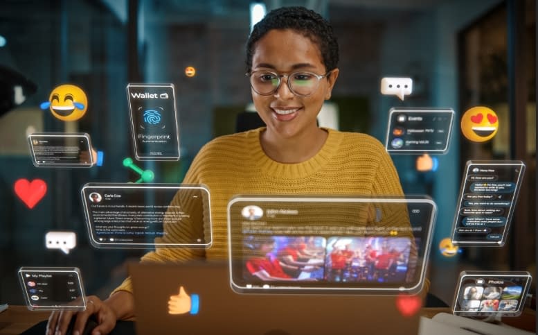 small business owner connects with Solvo Global to understand the power of outsourced social media management