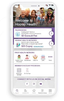 Hooray Health's easy to use phone app