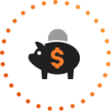save-circle-dot-icon