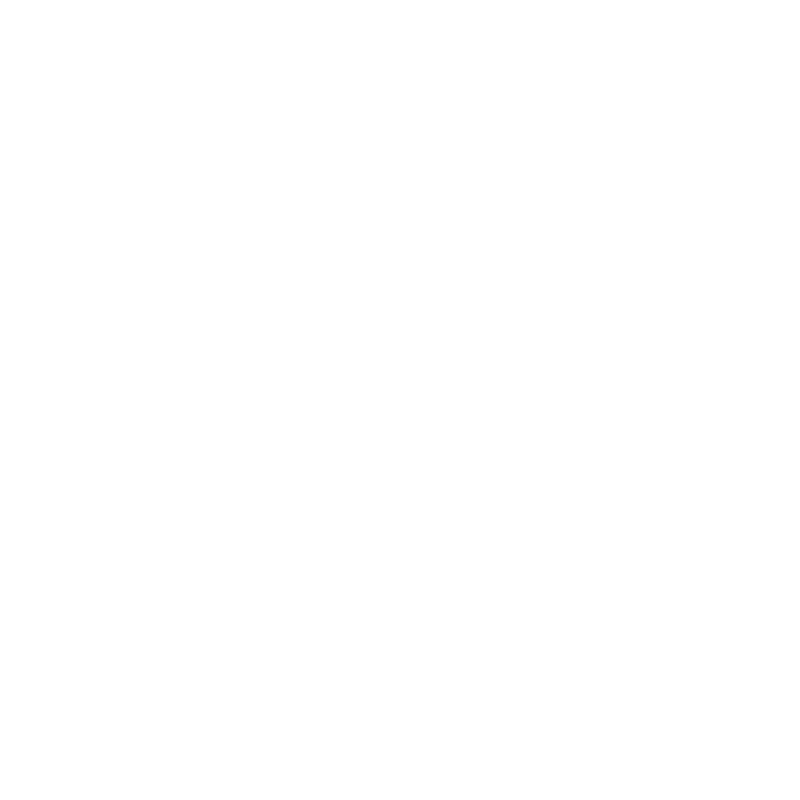 Graphic element of concentric white dots